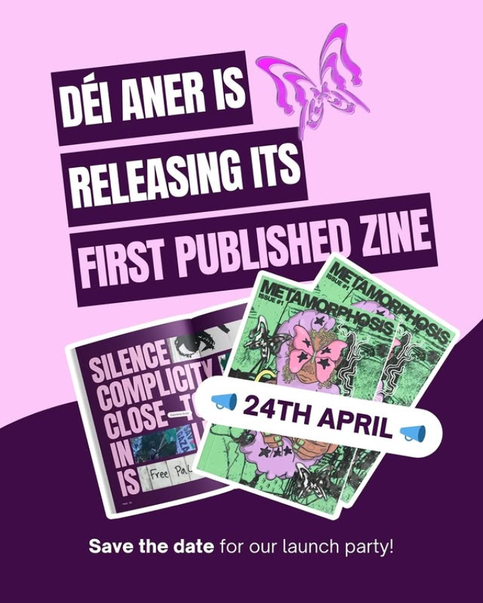 dei aner zine launch party