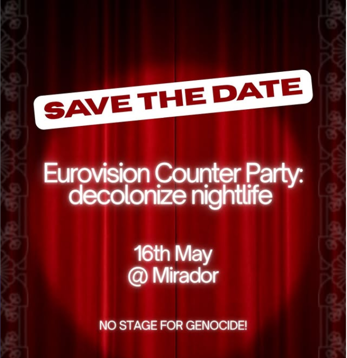 Eurovision counter party: decolonise nightlife