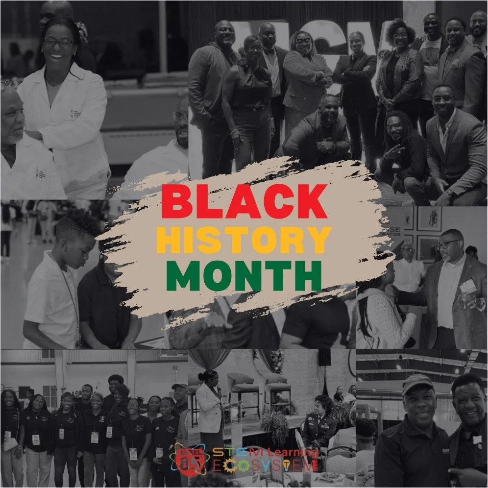 As we close out February, we recognize the power of community and collaboration. The I-85 Regional STEM Ecosystem is proud to support innovators and leaders who are shaping a more inclusive and impactful future in STEM.

#I85regionalecosystem #BlackH