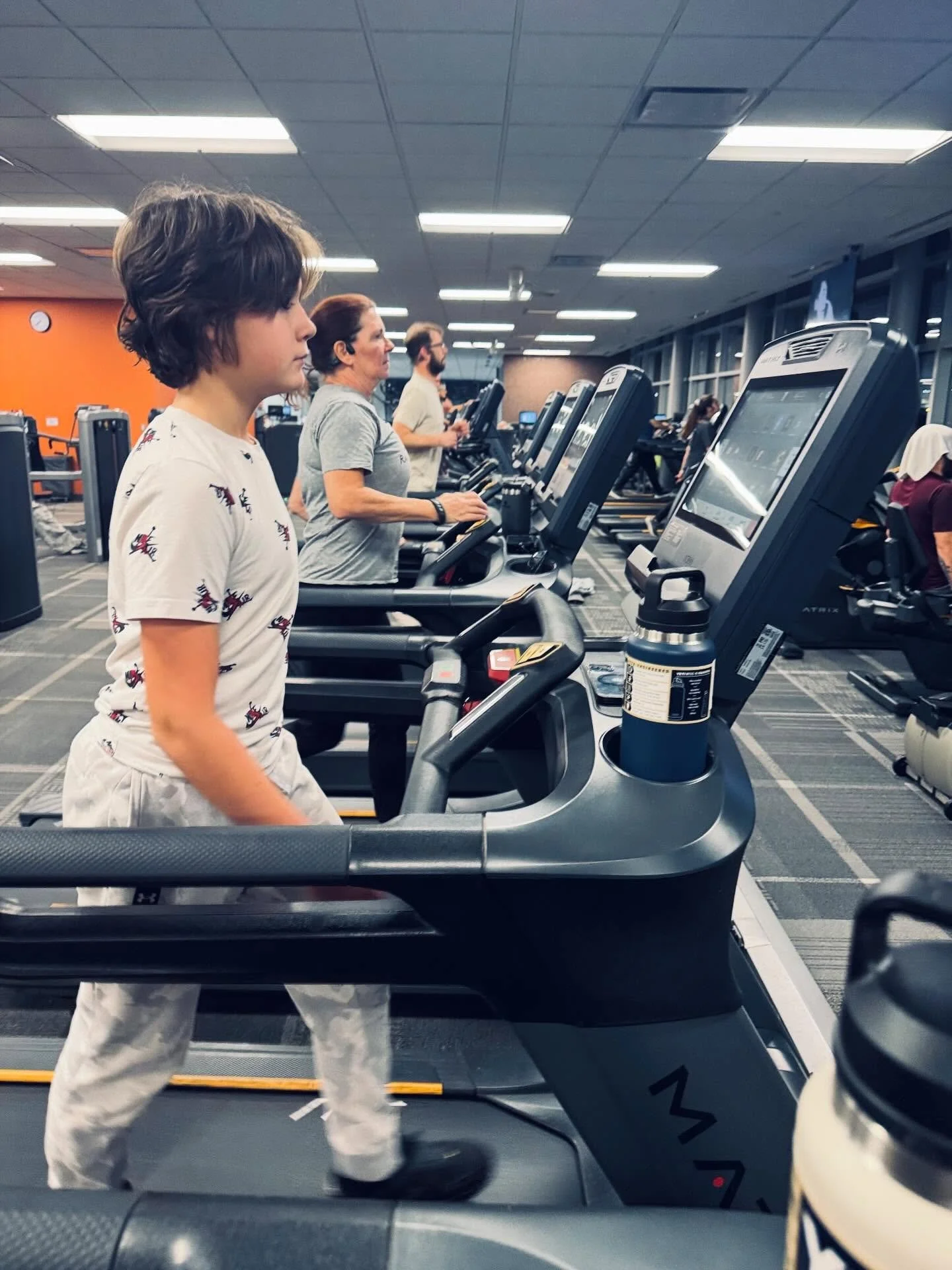 My workout partner for the evening #movementislife