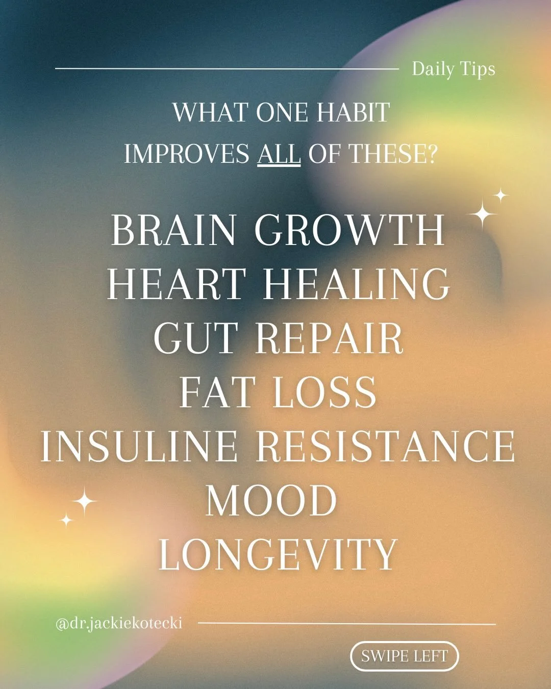If there was a pill that improved:

🧠 Neuroplasticity
❤️ Cardiac recovery
🦠 Gut health
🔥 Fat metabolism
🩸 Insulin resistance
🧬 Longevity

Everyone would take it.

It&rsquo;s called movement.

The research is overwhelmingly clear: regular exercis