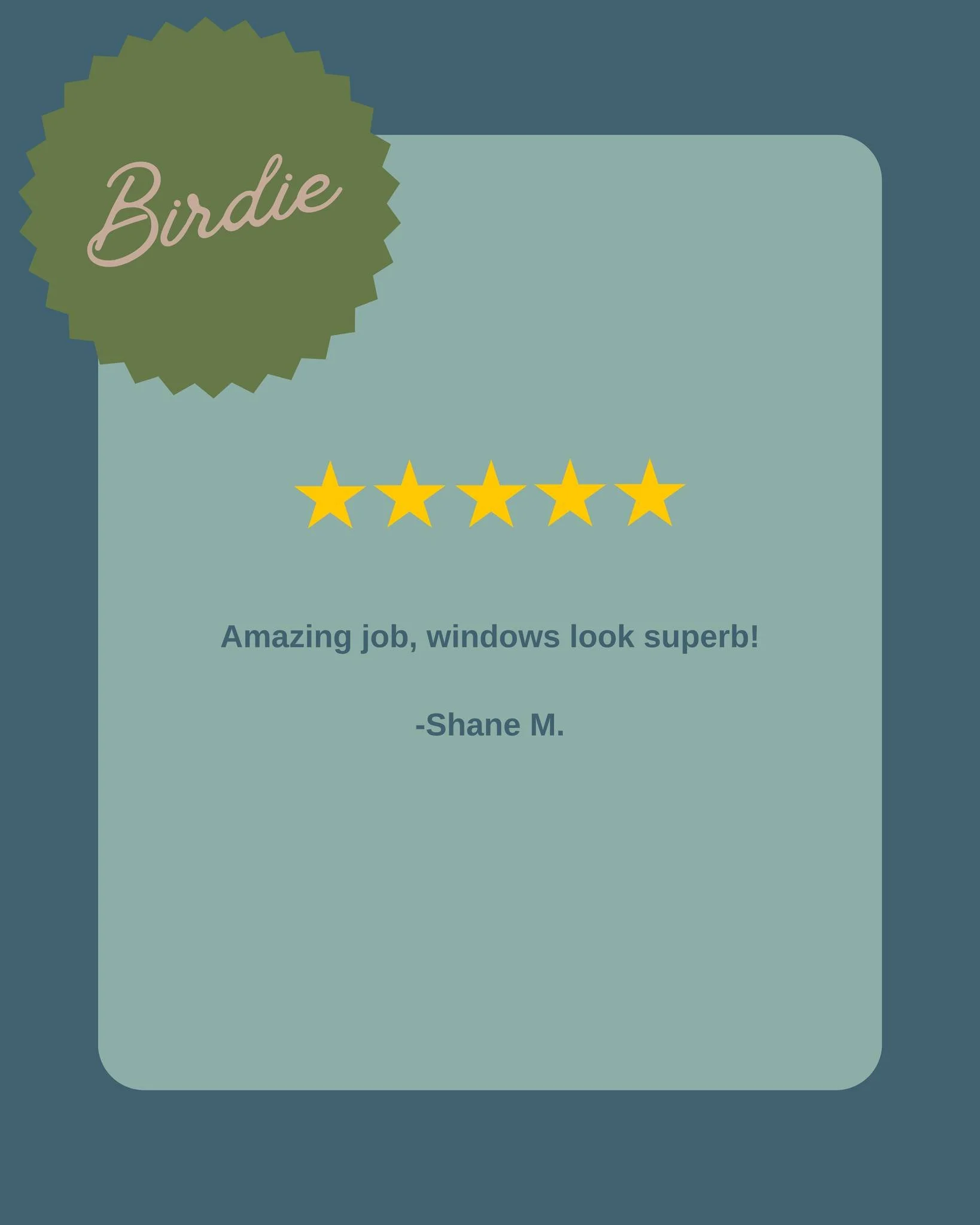 Thanks for the review, Shane!