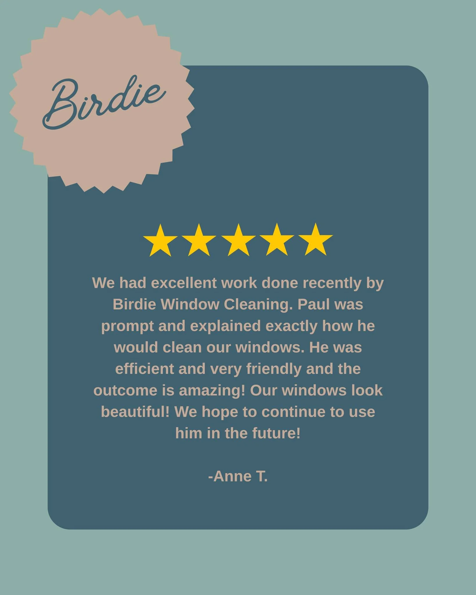 Thanks for the review, Anne!