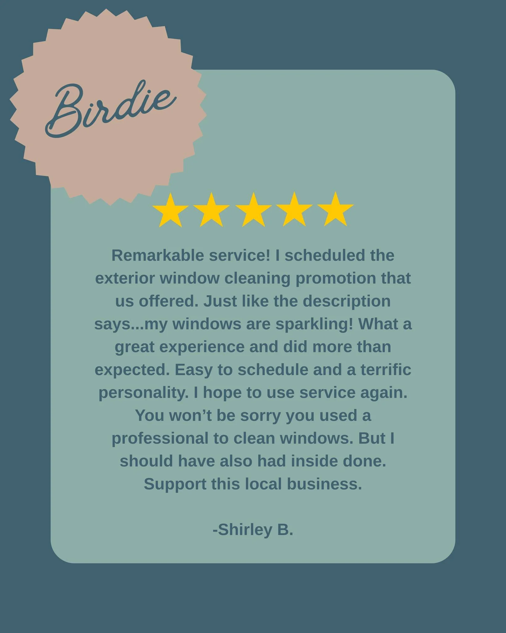 Thanks for the review, Shirley!