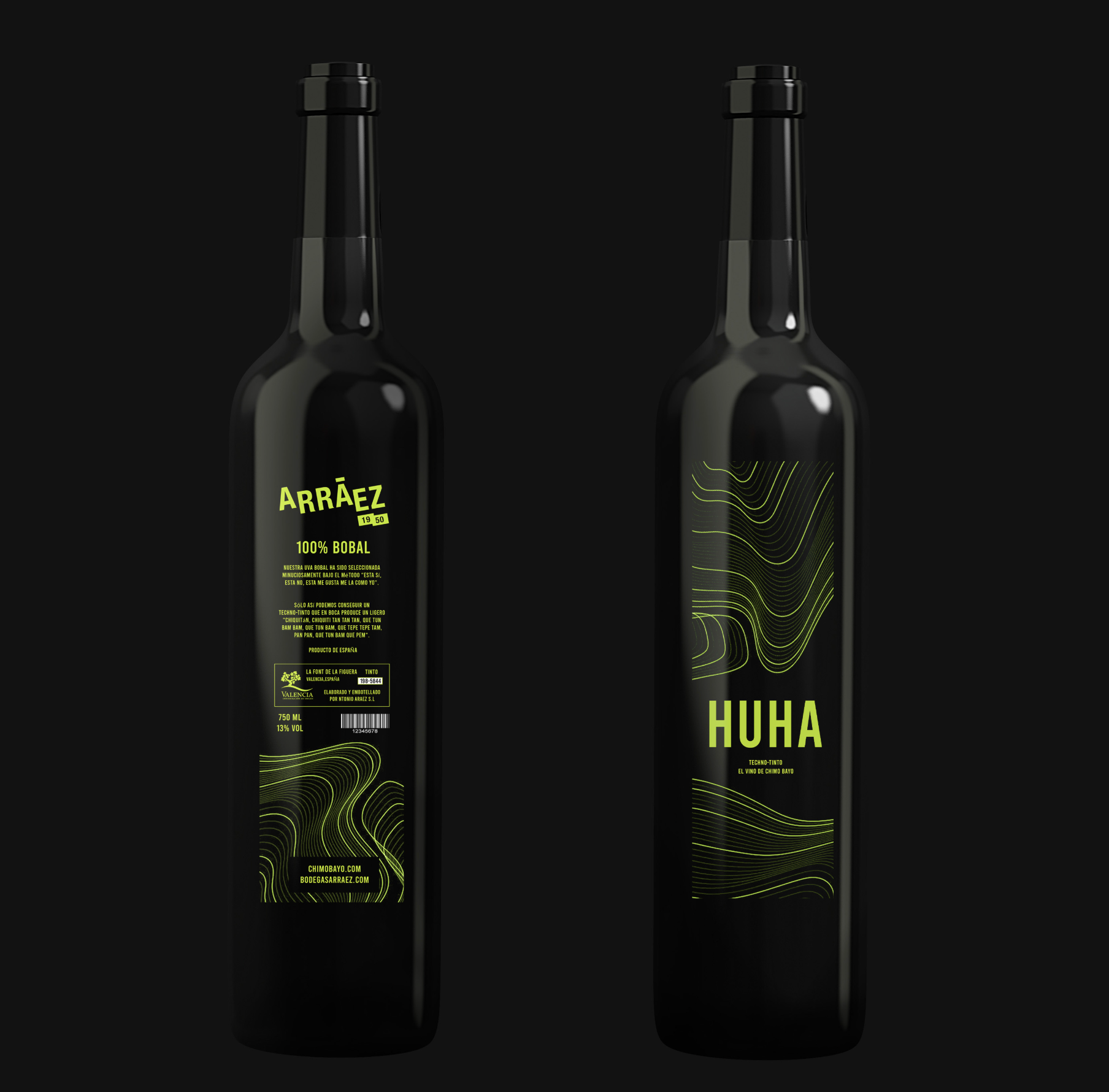 Diseño etiqueta Vino