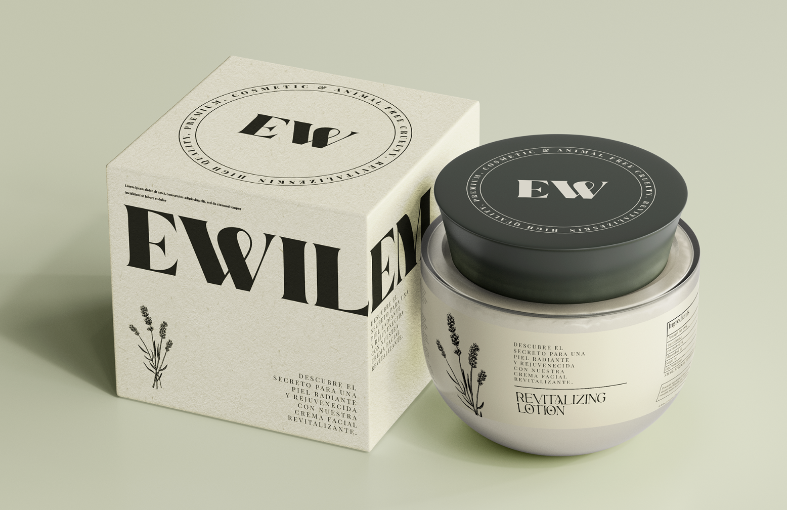Packaging crema