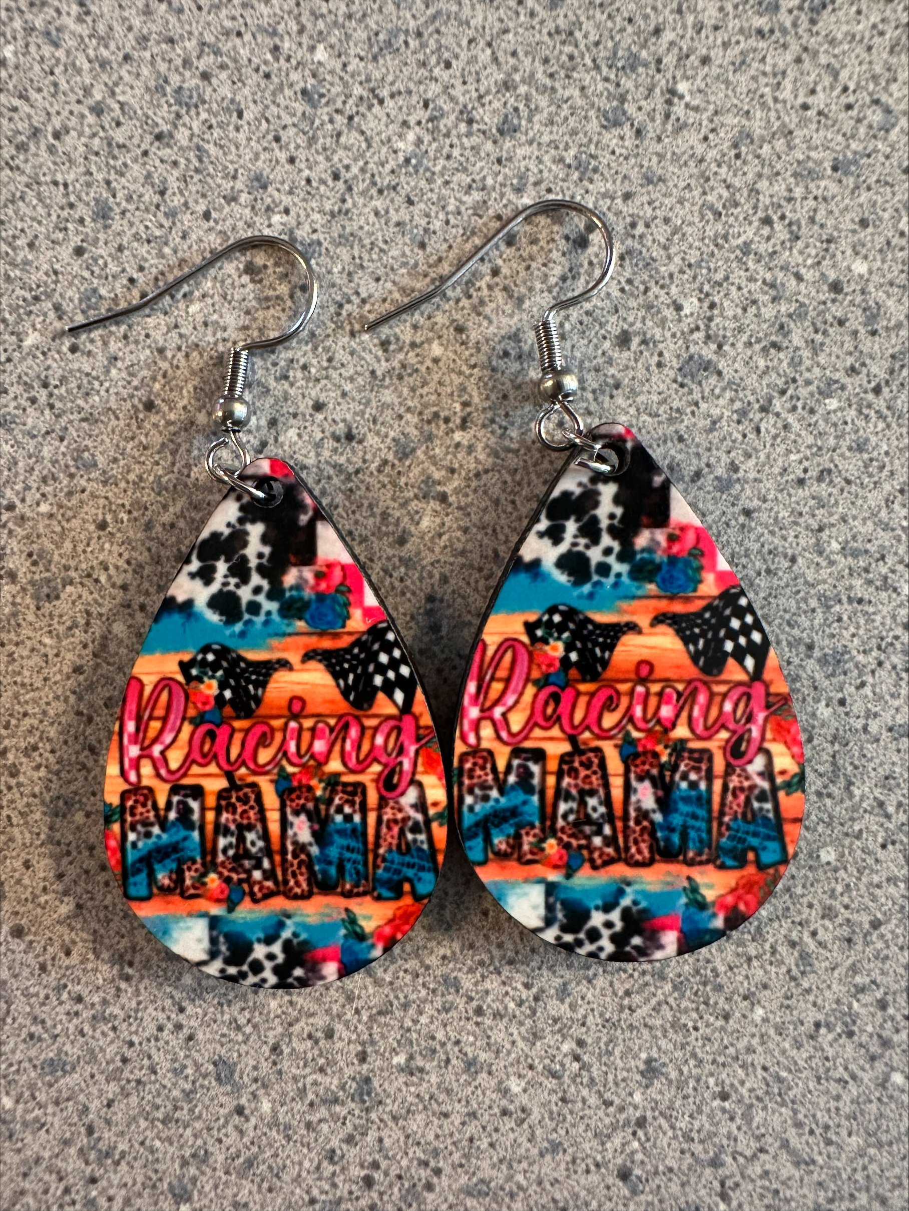 Racing Mama Earrings