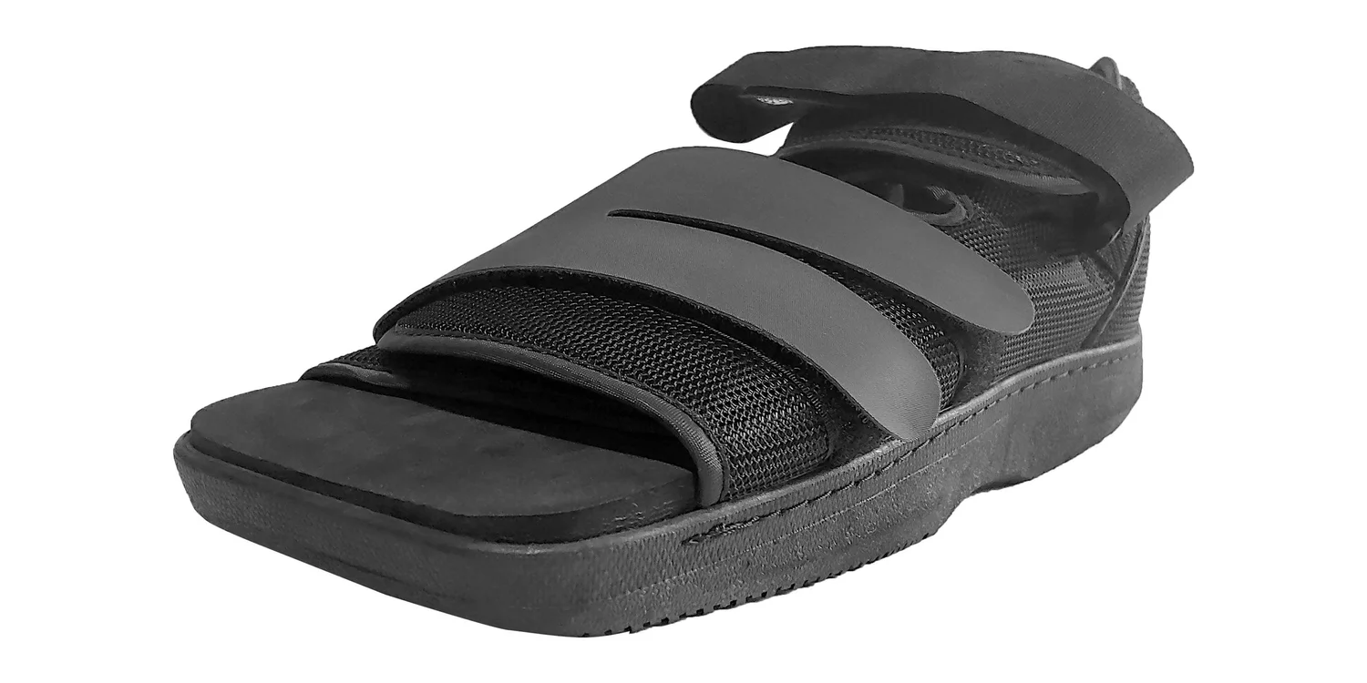 Detachable Toe Rockets Post-Op Square Toe Unisex — Rocket Orthopedic
