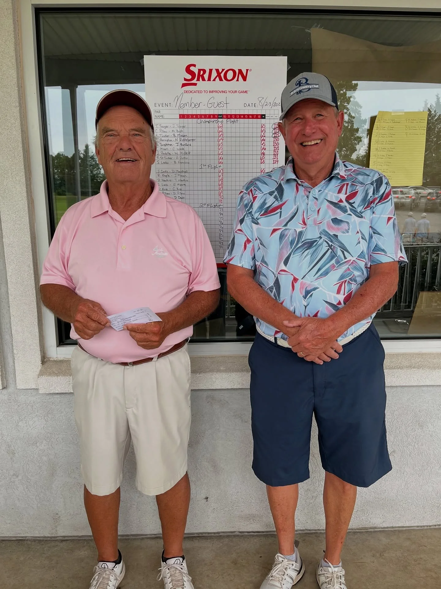 Our 50th Member Guest was filled with fun, laughs, good food, good shots, and a lot in between! 

Congratulations to the overall winners, Ricky Tucker and Barry Mason and to all other flight winners 🏆 

A huge thank you to everyone who came out and 