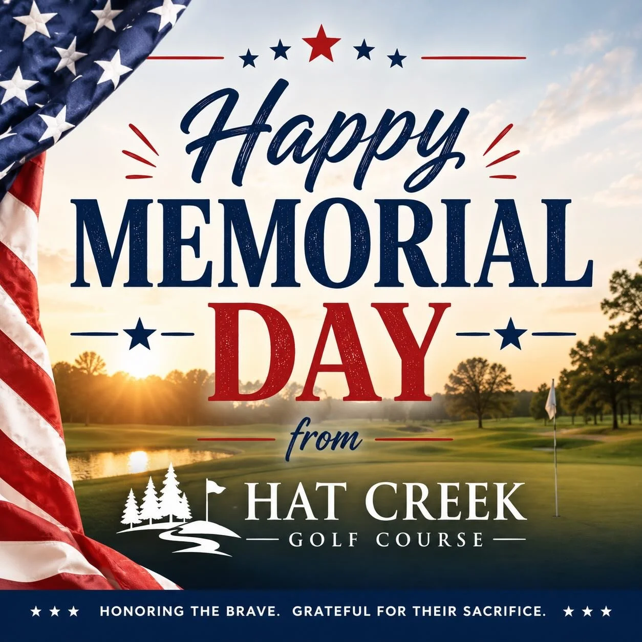 Happy Memorial Day!

We are grateful for the sacrifice of all the brave men and women. 🇺🇸🏌️🇺🇸

Reminder: no captains choice tonight. We will resume next week 👍