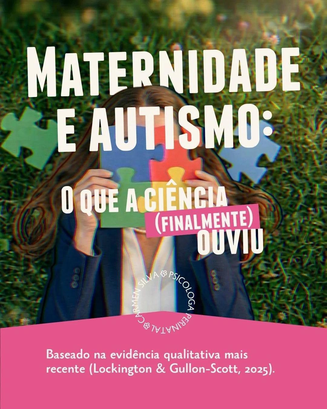 Uma s&iacute;ntese cient&iacute;fica recente (Lockington &amp; Gullon-Scott, 2025) analisou a experi&ecirc;ncia de 629 m&atilde;es autistas para compreender o que o sistema de sa&uacute;de tantas vezes ignora.

O resultado? A maternidade autista n&at