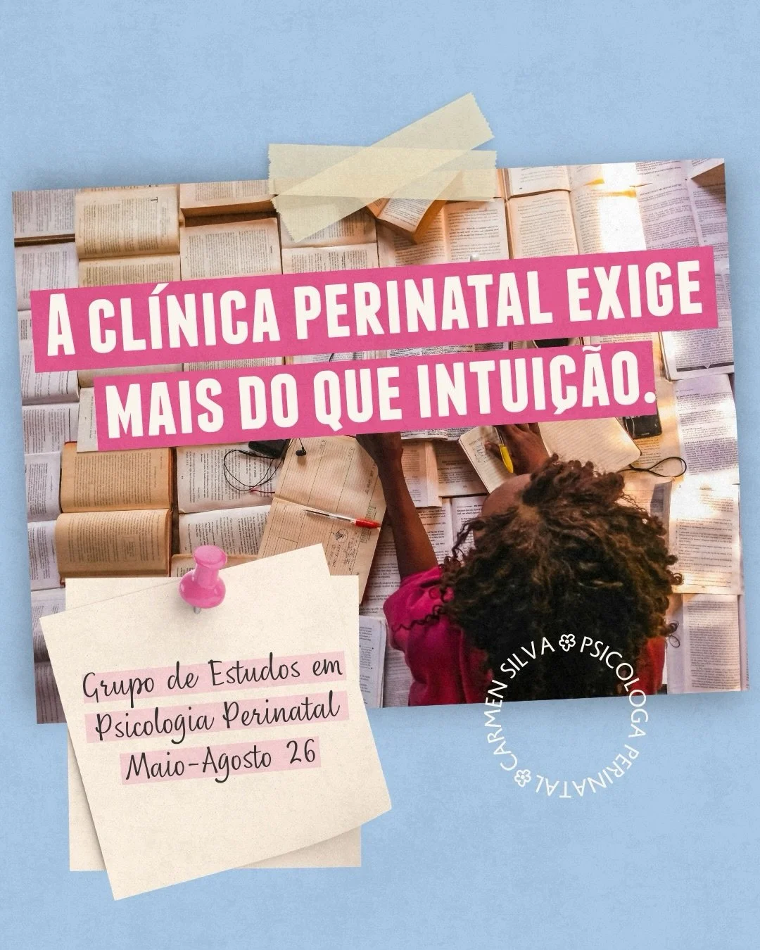 A excel&ecirc;ncia cl&iacute;nica n&atilde;o &eacute; um destino, &eacute; um processo de reflex&atilde;o cont&iacute;nua. 🧠✨

Na Psicologia Perinatal, a teoria &eacute; a nossa b&uacute;ssola, mas a pr&aacute;tica exige que saibamos navegar no impr