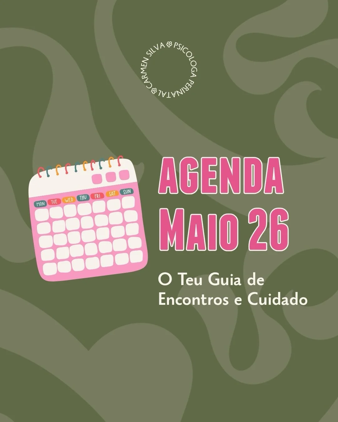 Maio de 2026 ser&aacute;, para mim, um mergulho profundo naquilo que acredito: o estudo nunca termina quando o objetivo &eacute; cuidar de fam&iacute;lias.

A minha agenda deste m&ecirc;s reflete essa busca constante pelo equil&iacute;brio entre a ci