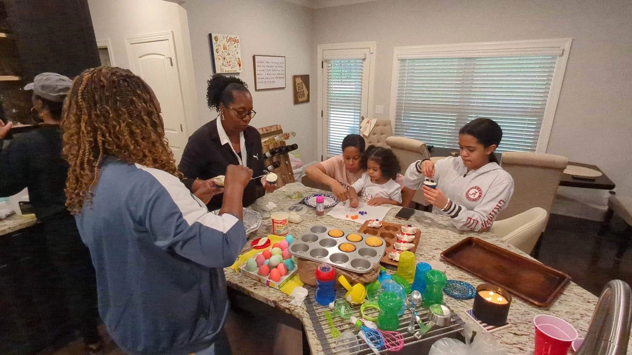 Easter Eggs and cupcakes.JPG