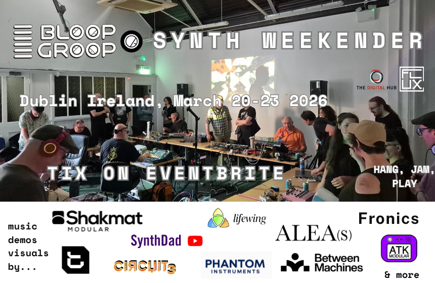 Bloop Groop 15: Synth Show + Tell