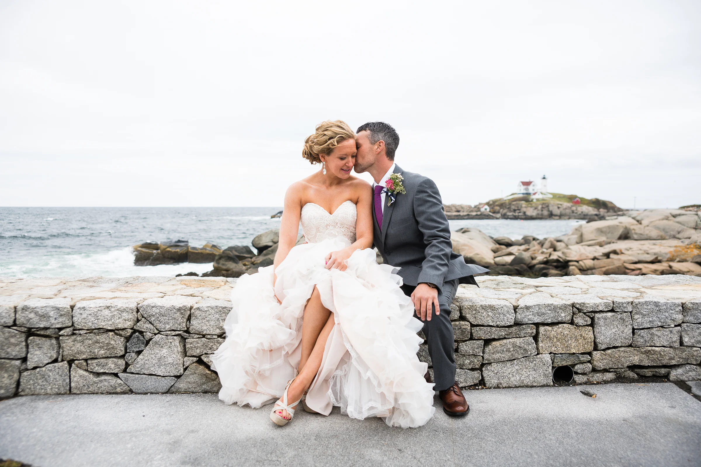 Sneak Peek!  Alise + Nate's York Maine Wedding |  Wedding Photographers In York Maine