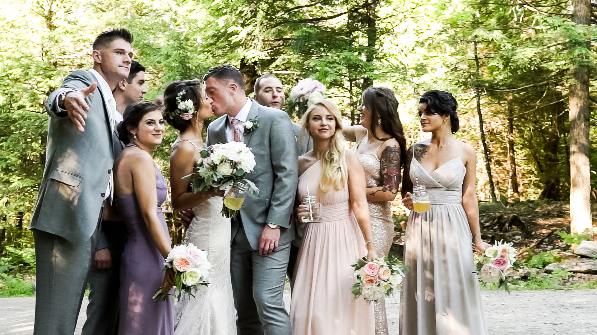 Sarah + Nick's Granite Ridge Estate & Barn Wedding Film | Videographers In Maine