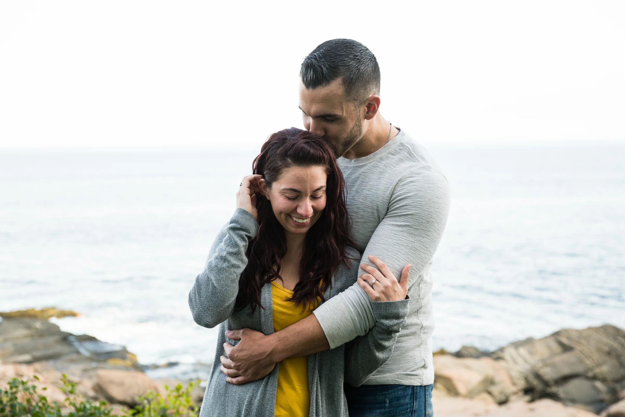 Sneak Peek!  Joe + Toni's Cliff House Proposal | Ogunquit Maine Proposal Photographers