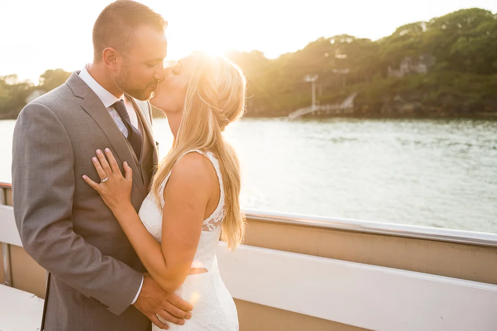 Sneak Peek!  Chelsea + Derek's Biddeford Pool Wedding Photos | Maine Wedding Photographers