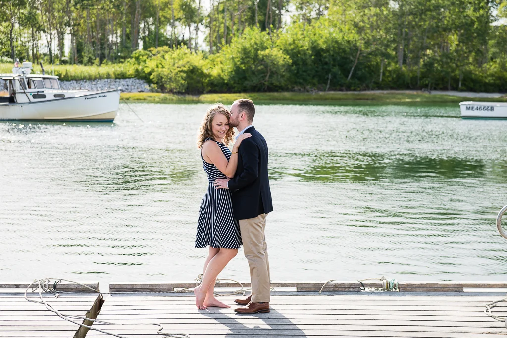 Sneak Peek!  Ben + Mary's Kennebunk Surprise Proposal | Proposal Photography Maine