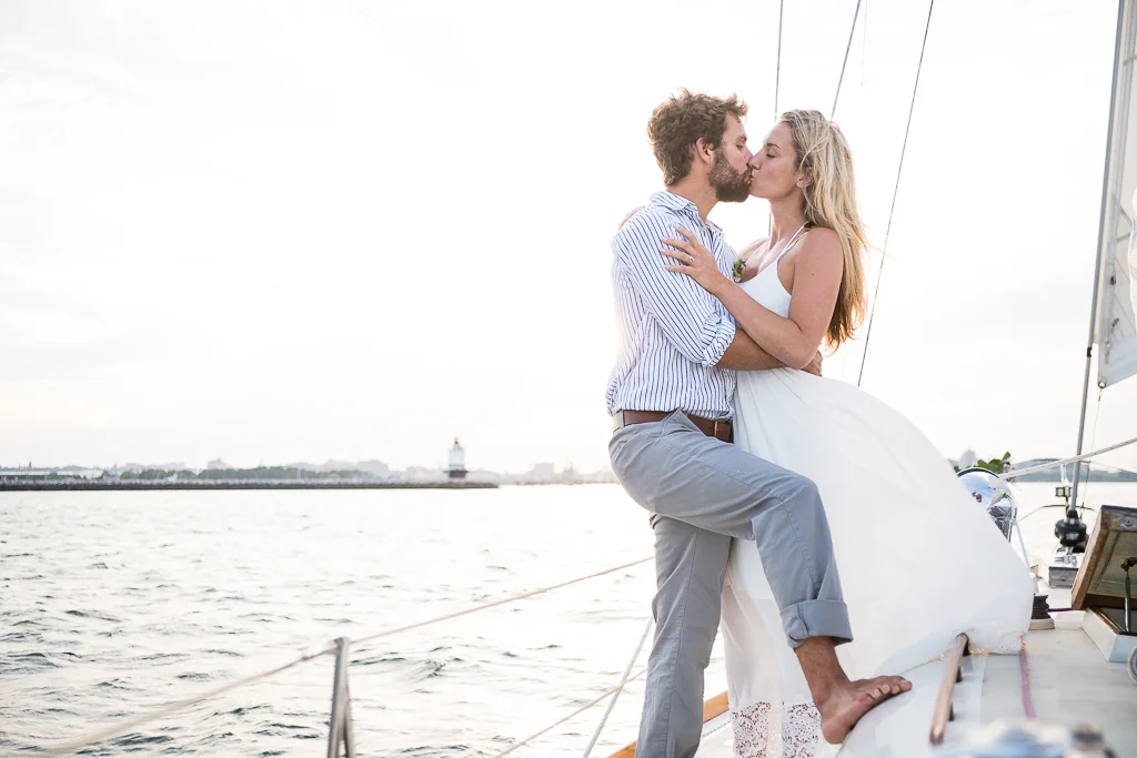 Sneak Peek! An Elopement on The Sea | Wedding Photographers In Portland Maine