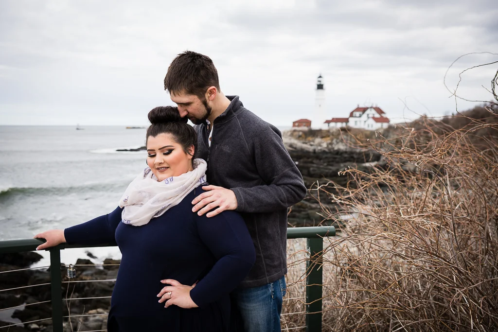 Sneak Peek!  Jordan & Chelsie's Proposal Photos | Portland Maine Proposal Photographer