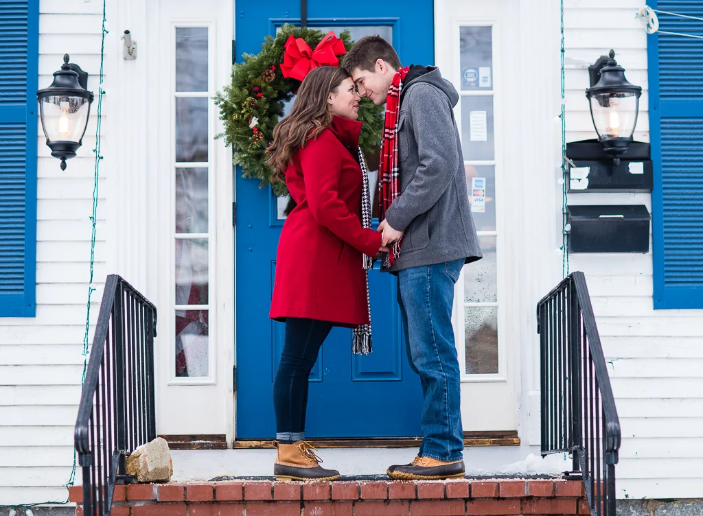 Ellie + Collin's Freeport, Maine Engagement Photos | Wedding Photographers in Southern Maine 