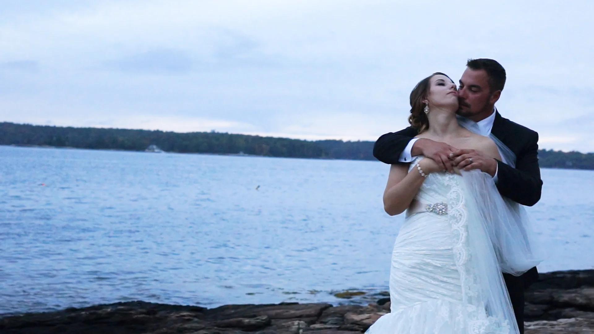 Danielle & Billy's Rustic Elegance Celebration In Boothbay Harbor | Wedding Videography Maine