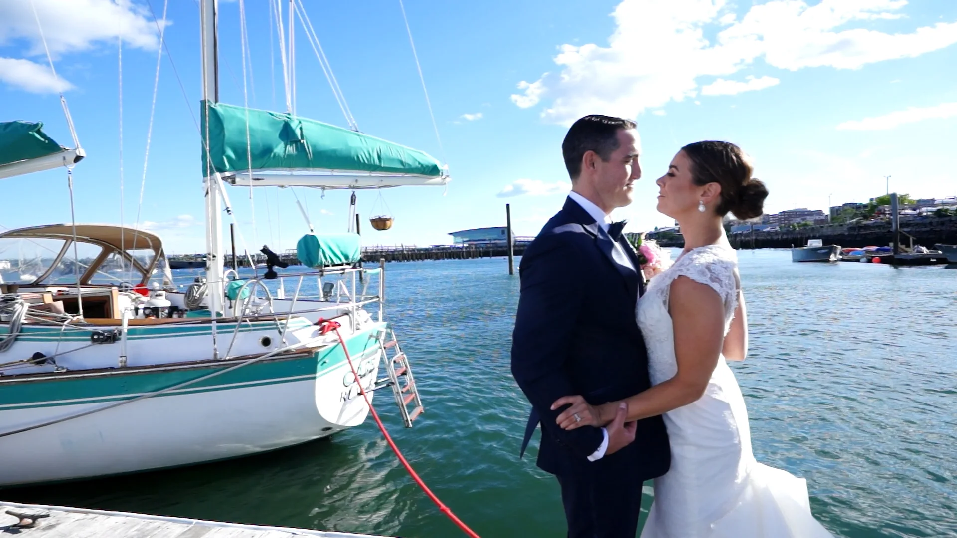 Jamie And Brian's East End - Old Port Wedding | Portland Maine Wedding Videographer