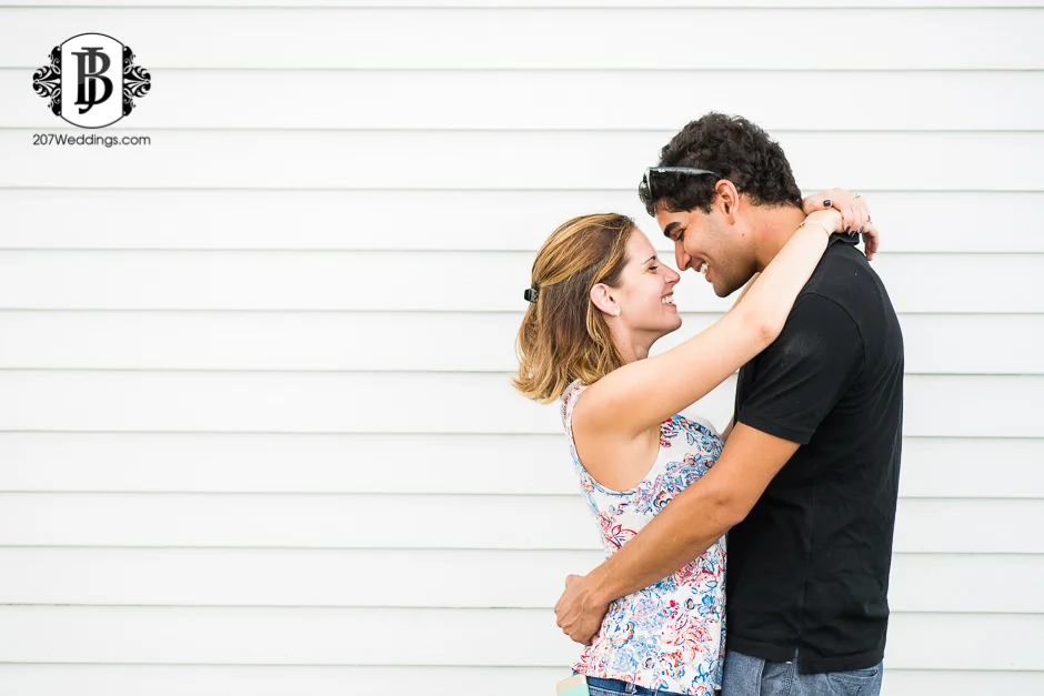 What's In A Name? | Shamir's Proposal to Emily at Portland Headlight In Cape Elizabeth, Maine