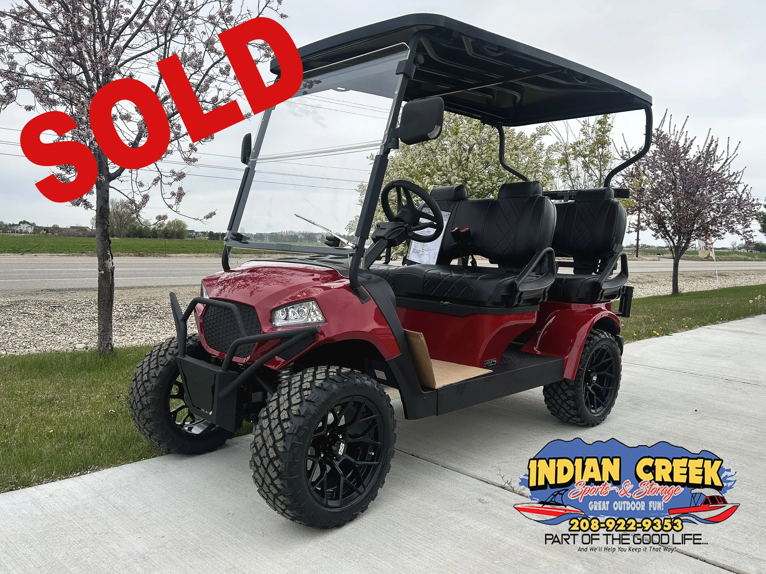 2025 Edge Lux F4 Golf Cart