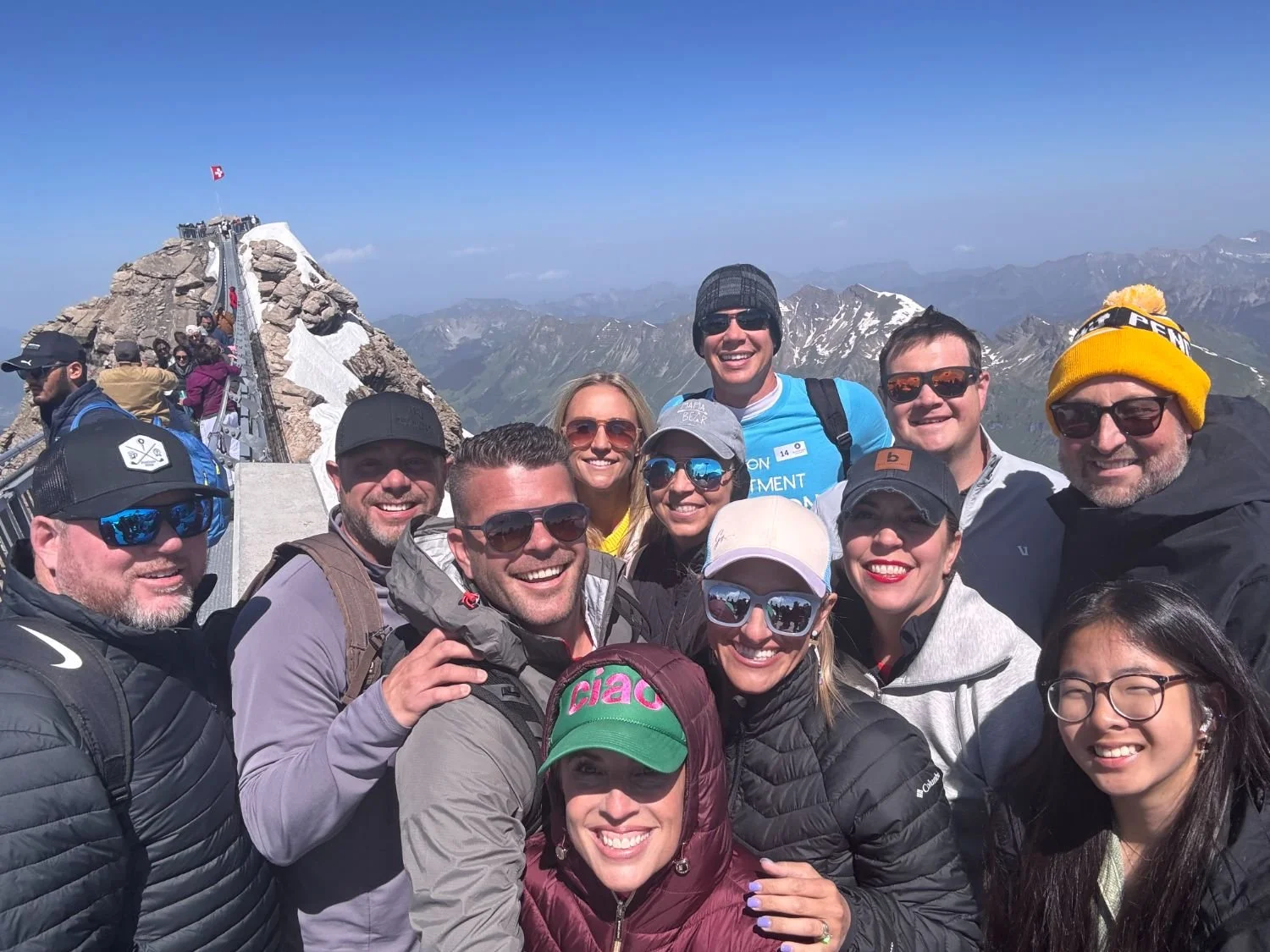 Bush Life Agents on mountain top