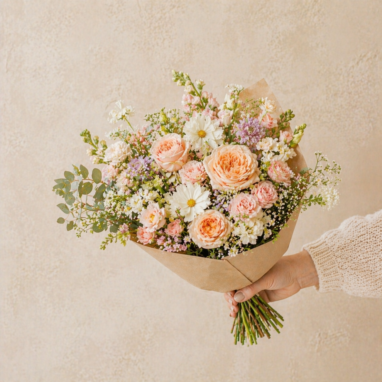 Classic Flower Wrap Large