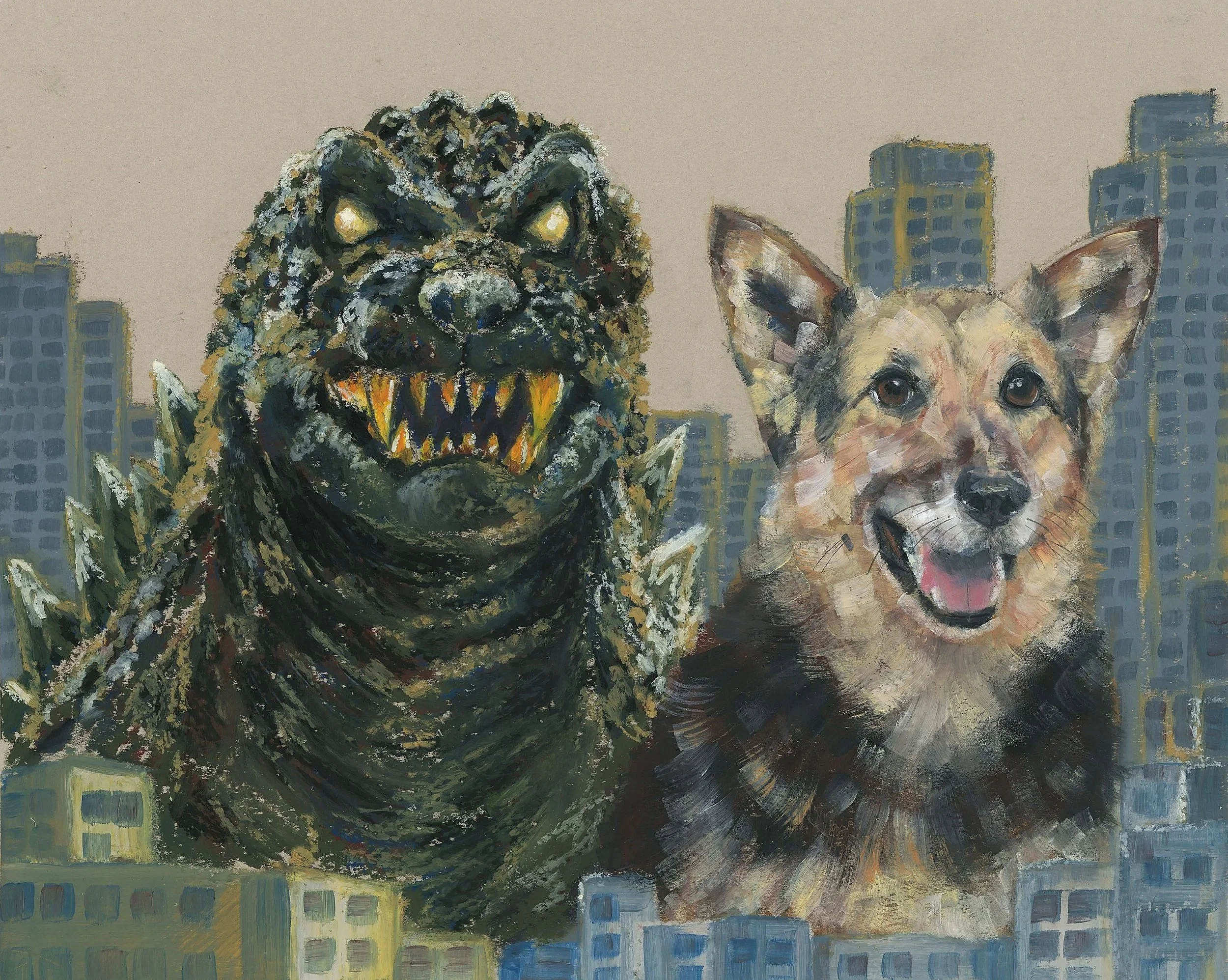 Godzilla and Brandi