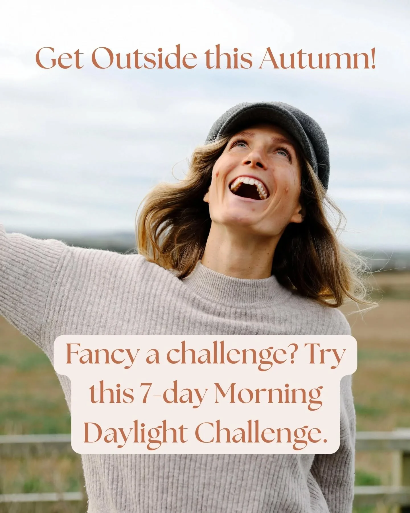 🍂 The days are getting shorter and the air is turning crisp&hellip; 

Less daylight can leave us feeling sluggish, stressed, or more prone to illness. That&rsquo;s why starting your mornings in the light can be so powerful. Morning daylight helps re