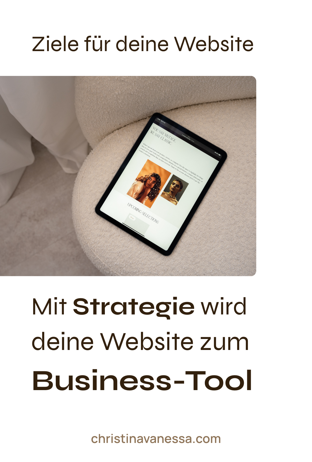 Ziele für deine Website: Mit Strategie wird deine Website zum Business-Tool
