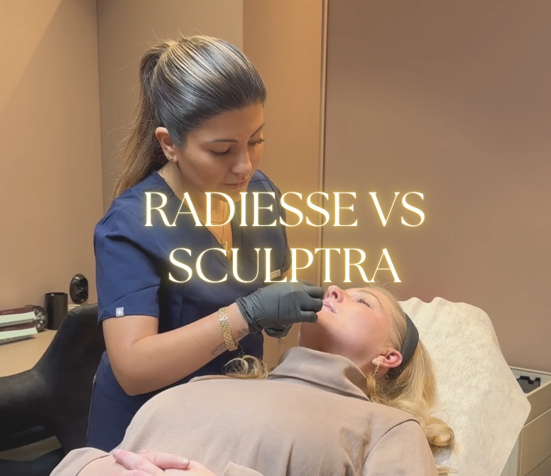 Radiesse vs Sculptra – vad är skillnaden och vilken kollagenboost passar dig?
