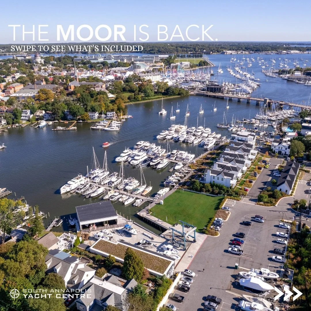 The MOOR is back ⚓️ Link in bio. 

Every month we update you on all things Annapolis boating, marina life, and more!

#LifeatSAYC #AnnapolisNews #BoatShow #AnnapolisMD #EventsinAnnapolis