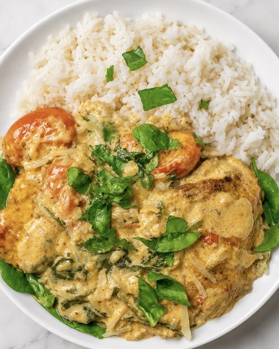 Red Pesto Creamy Chicken