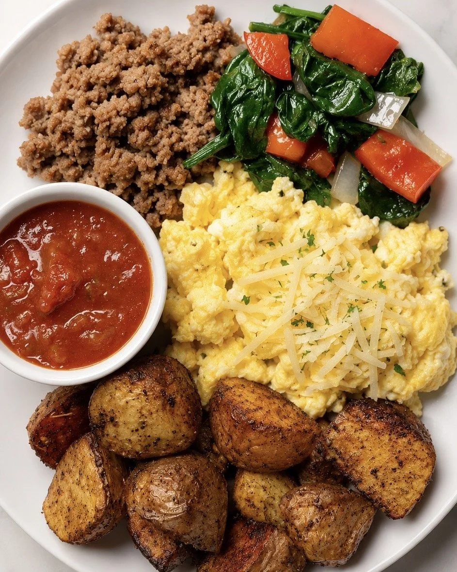 Turkey Sausage Power Scramble
