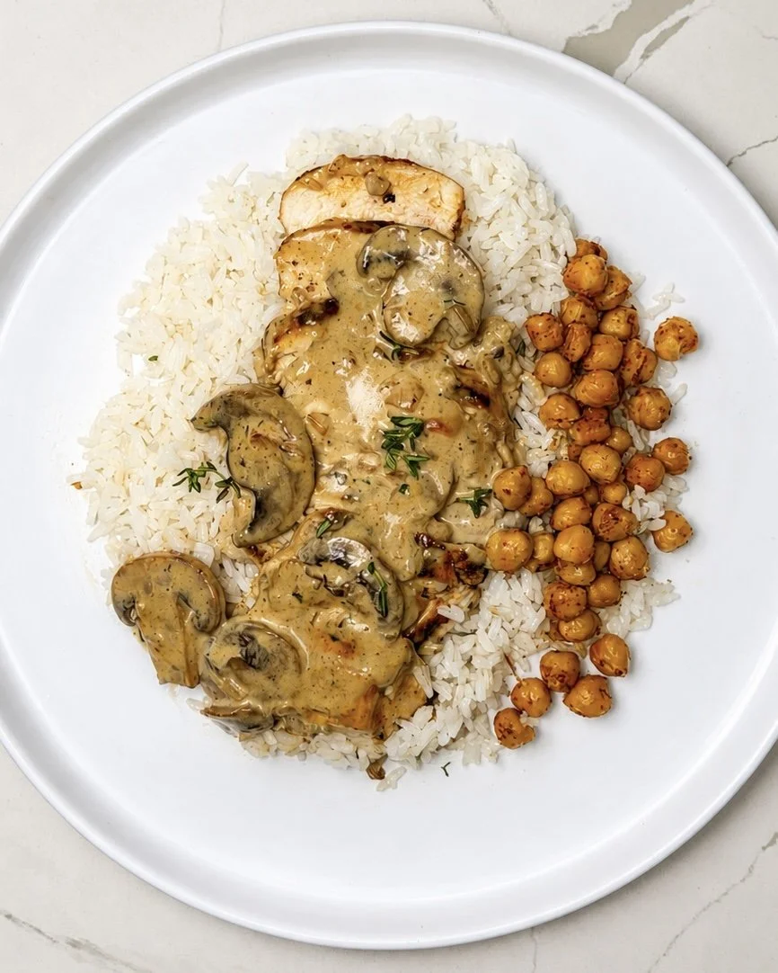 Herb-Cream Chicken Velouté