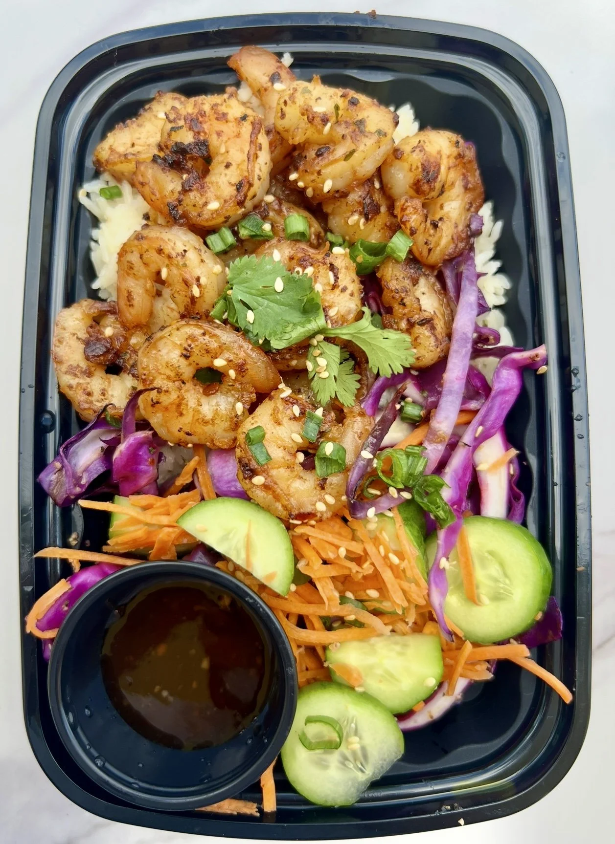 healthy shrimp meal prep