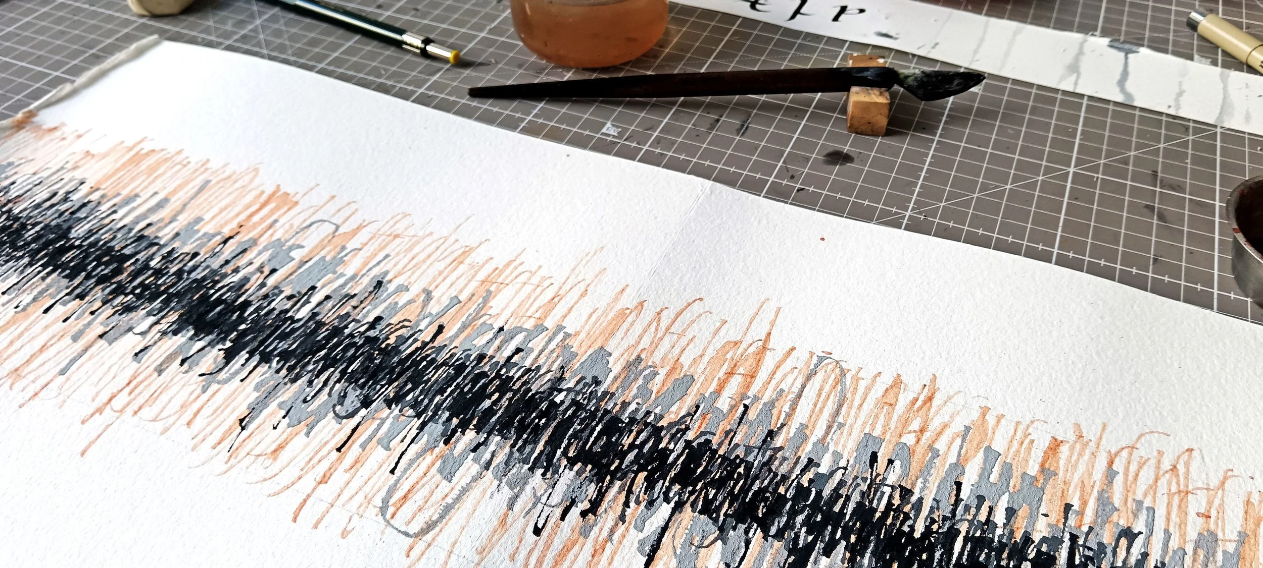 Abstract calligraphy