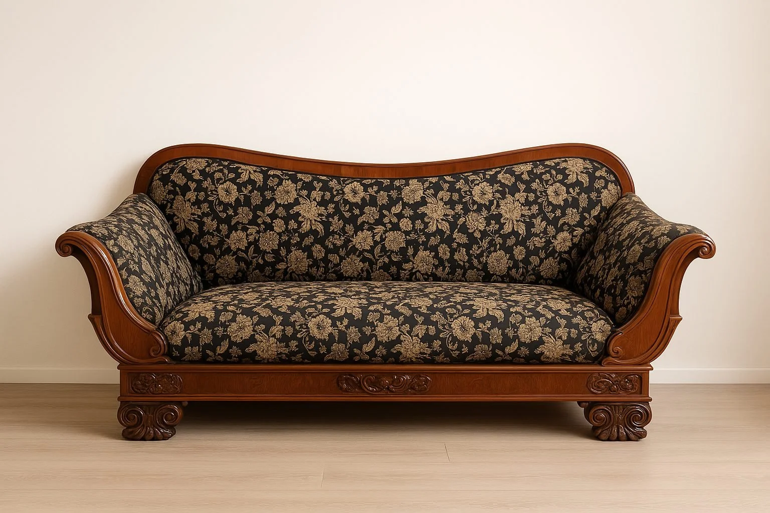 Antikes Biedermeier Sofa – Meisterhaft restauriert