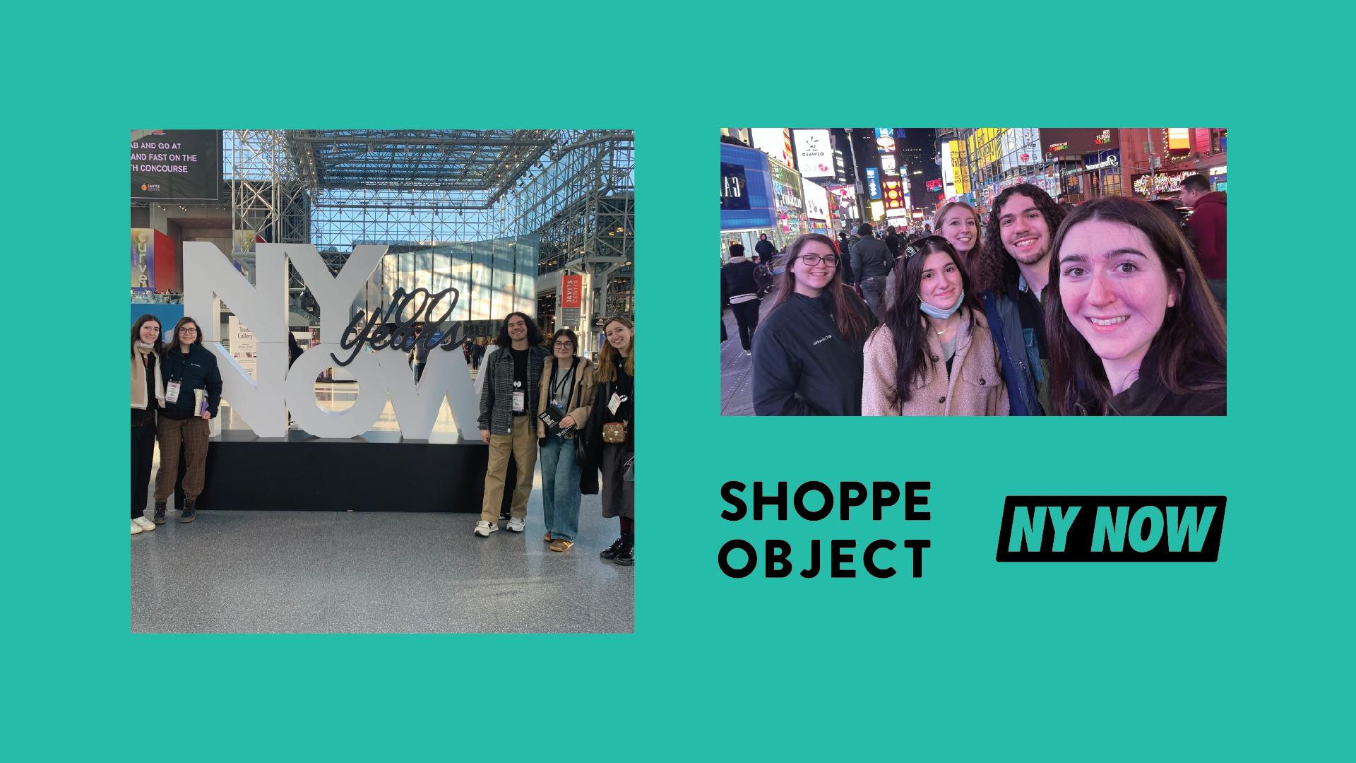 2024 AIGA KSU E-Board in New York City, NY, for design conferences Shoppe Object and NY NOW.