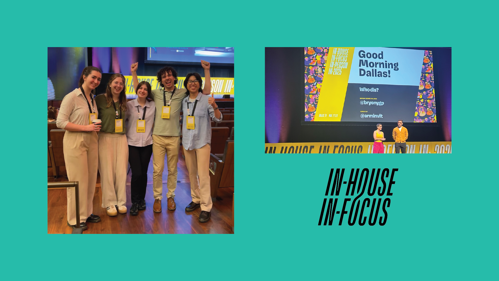 2025 AIGA KSU E-Board in Dallas, TX, for design conference In-House In-Focus.
