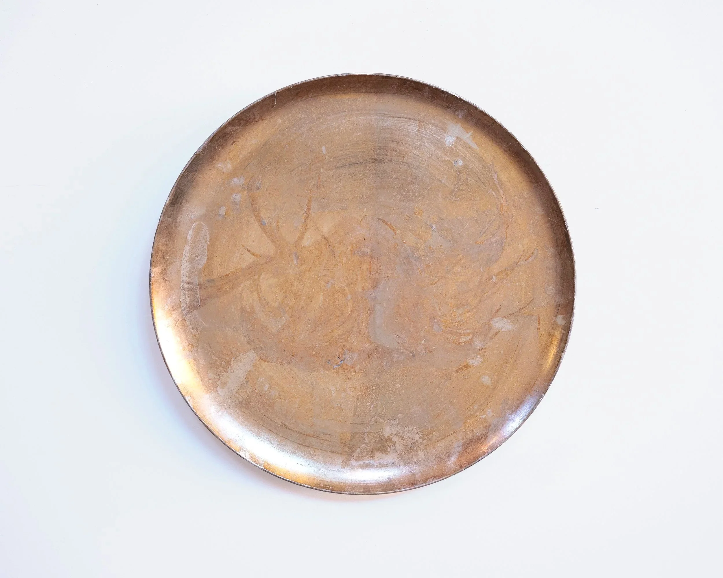 Gilded Plate, 18 in (45.7 cm)