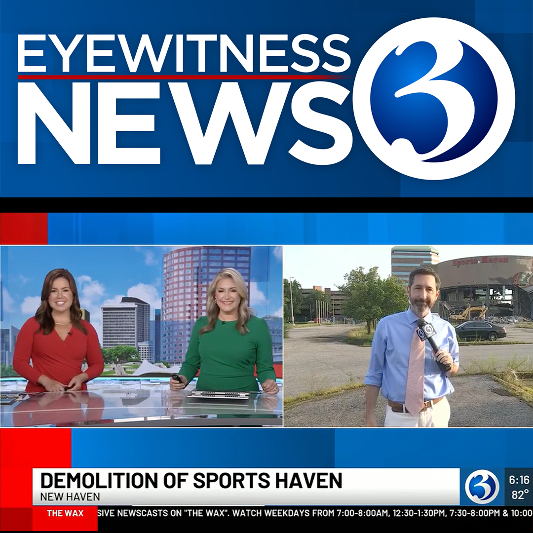 "Demonlition of Iconic Sports Haven Venue in New Haven Begins," by Matt McFarland and Channel 3 Eyewitness News