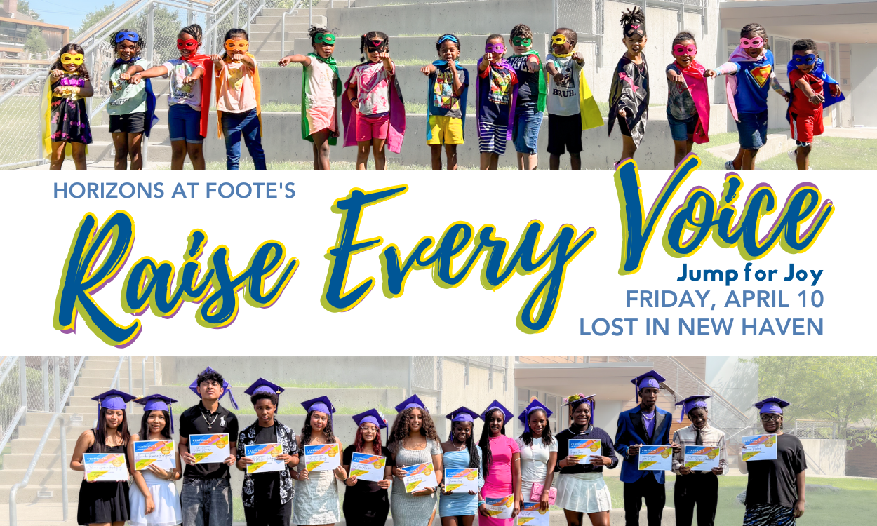 Horizons at Foote’s RAISE EVERY VOICE: Jump for Joy