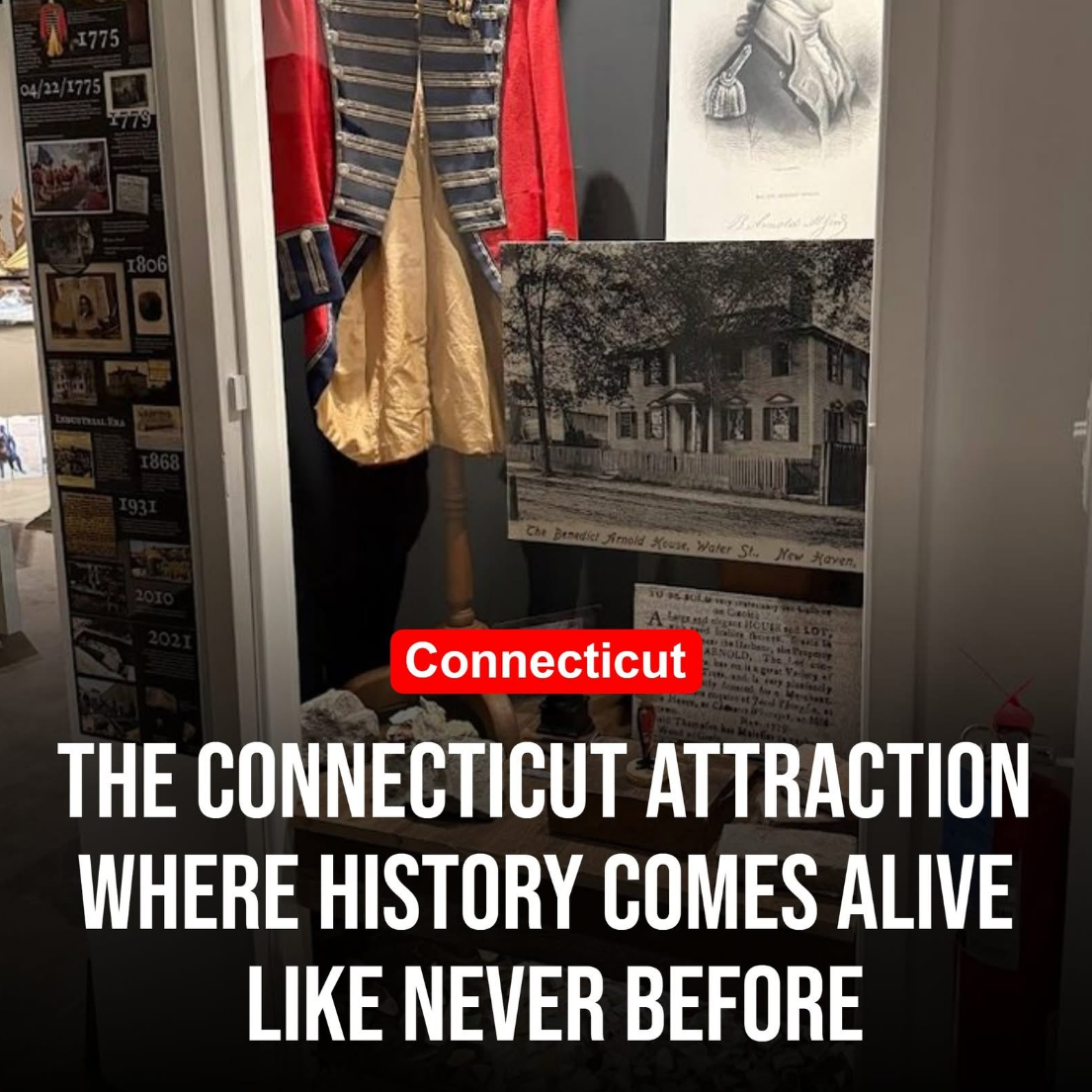 "The Connecticut Attraction Where History Comes Alive Like Never Before," by Julie Sanders